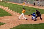 Michael Suchy taking a big swing!